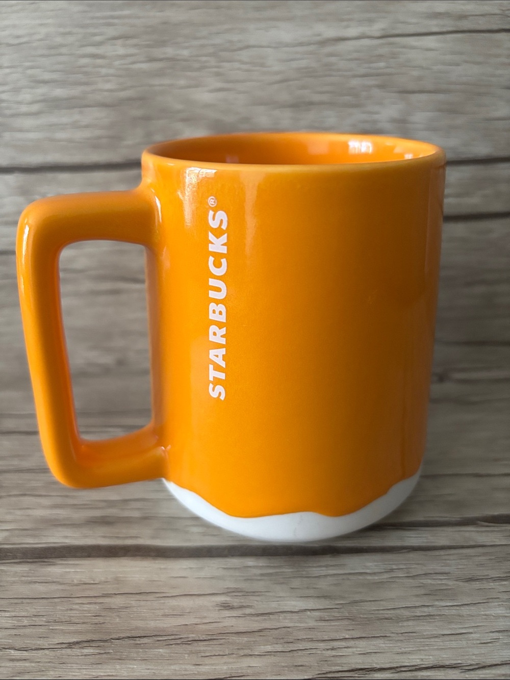 STARBUCKS 2022 Limited Edition Mango Luster Drip Coffee Tea Mug